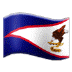 🇦🇸 flag: American Samoa display on Samsung